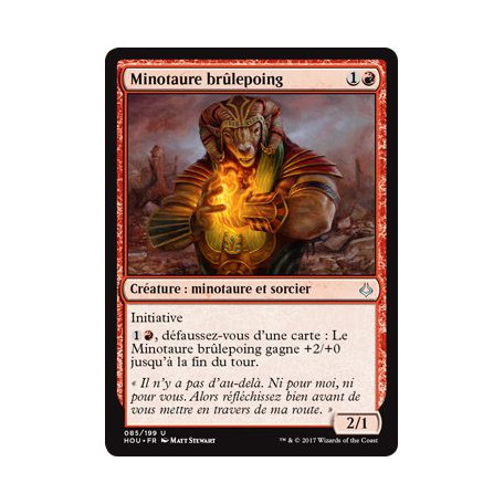 Minotaure brûlepoing / Burning-Fist Minotaur