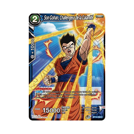 BT14-038 Son Gohan, Challengeur de la Calamité