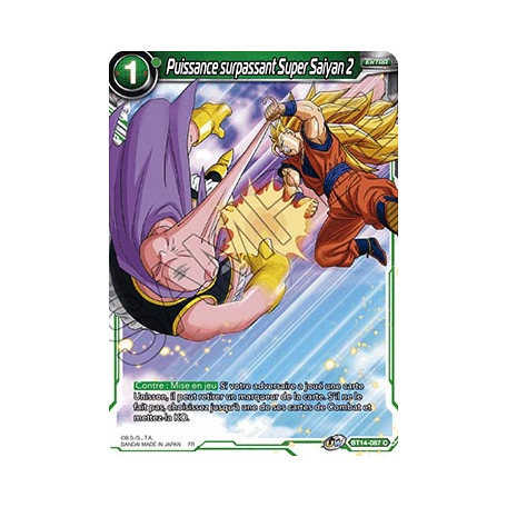 BT14-087 Puissance surpassant Super Saiyan 2