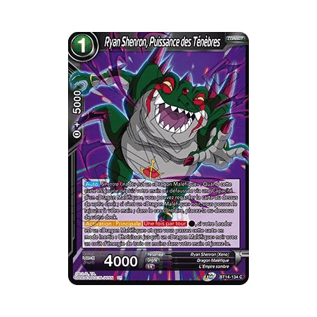 BT14-134 Ryan Shenron, Puissance des Ténèbres