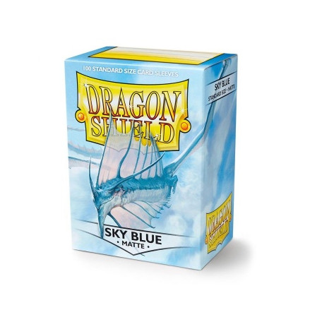 Protèges cartes - Deck Box x100 - Sky Blue Matte