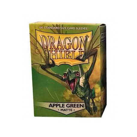Protèges cartes - Deck Box x100 - Matte Apple Green