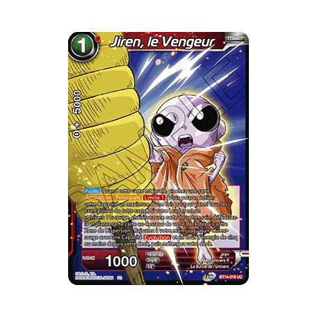 BT14-018 Jiren, le Vengeur