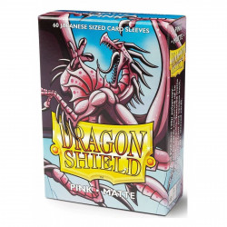 Dragon Shield 60 pochettes - Sleeves format japonais - Pink