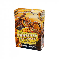 Dragon Shield 60 pochettes - Sleeves format japonais - Orange Matte