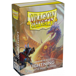 Dragon Shield 60 pochettes - Sleeves format japonais - Dual Mat "Lightning"