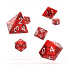 Oakie Doakie Dice dés RPG-Set Speckled - Rose (7)
