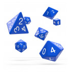 Oakie Doakie Dice dés RPG-Set Solid - Blanc (7)