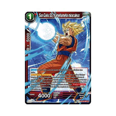 BT15-007 Son Goku SS, Kamehameha miraculeux