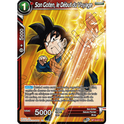 BT15-011 Son Goten, le Début du Voyage