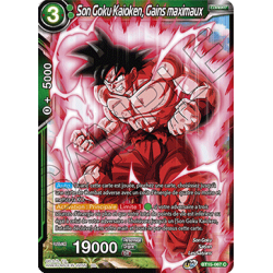 BT15-067 Son Goku Kaioken, Gains maximaux