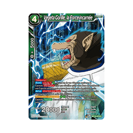 BT15-073 Vegeta Gorille, la Force incarnée