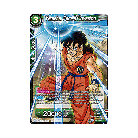 BT15-077 Yamcha, Face à l'Invasion