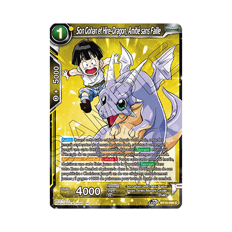 BT15-098 Son Gohan et Hire-Dragon, Amitié sans Faille