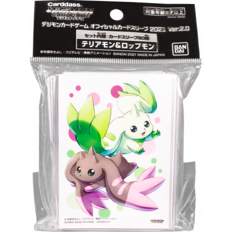 Digimon Card Game - Protège-Cartes Terriermon & Lopmon x60