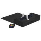 Flip'n'Tray Deck Case Ultimate Guard Noir Xenoskin 160+