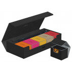 Flip'n'Tray Deck Case Ultimate Guard Noir Xenoskin 160+