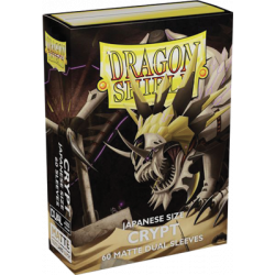 Dragon Shield 60 pochettes - Sleeves format japonais - Dual Mat "Glacier"