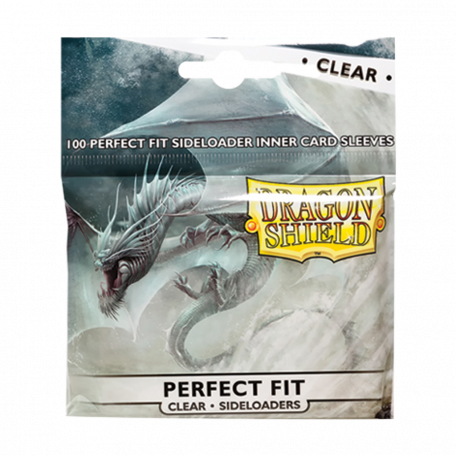 Protèges cartes  Perfect Fit x100 - Clear - SideLoaders