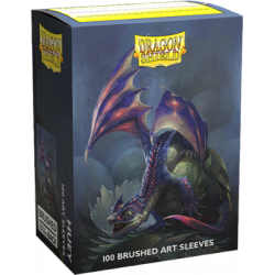 Protège-cartes Dragon Brushed Art Sleeves : Baby Dragon Huey x100