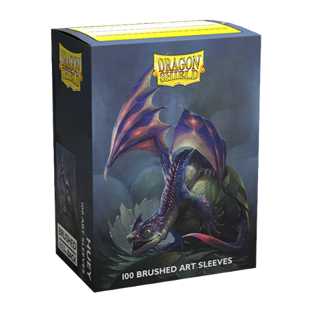 Protège-cartes Dragon Brushed Art Sleeves : Baby Dragon Huey x100