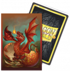 Protège-cartes Dragon Brushed Art Sleeves : Baby Dragon Sparky x100
