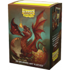 Protège-cartes Dragon Brushed Art Sleeves : Baby Dragon Sparky x100