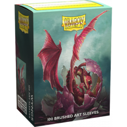 Protège-cartes Dragon Brushed Art Sleeves : Baby Dragon Wyngs x100