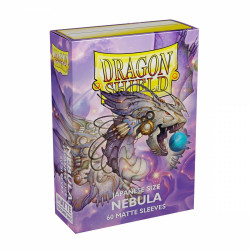 Dragon Shield 60 pochettes - Sleeves format japonais - Nebula Matte