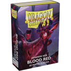 Dragon Shield 60 pochettes - Sleeves format japonais - Blood Red Matte