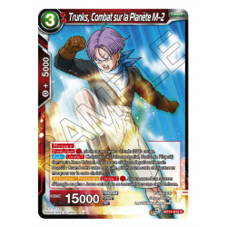 BT17-013 Trunks, Combat sur la Planète M-2