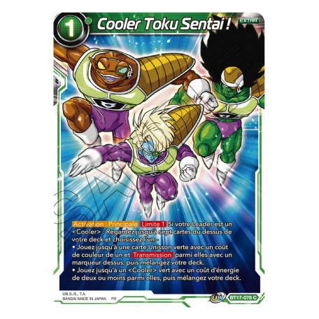 BT17-078 Cooler, Toku Sentai!