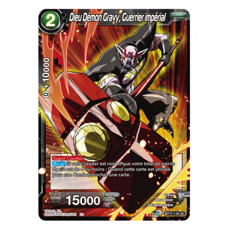 BT17-118 Dieu Démon Gravy, Guerrier impérial