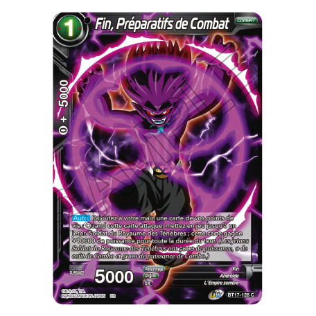 BT17-128 Fin, Préparatifs de Combat