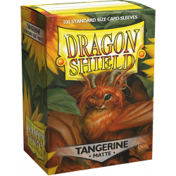 Protèges cartes - Deck Box x100 - Tangerine Matte