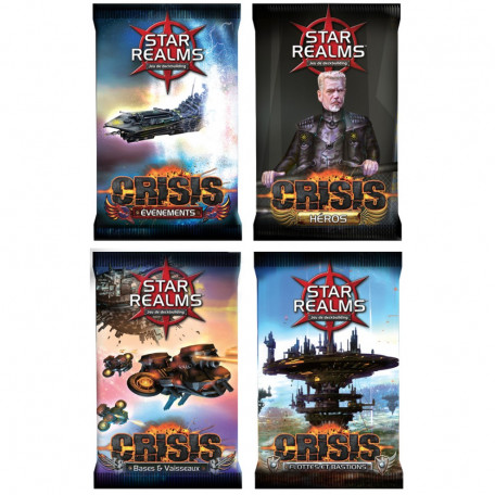 Star Realms - Crisis (pack de 4 boosters)