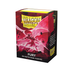 Protèges cartes - Deck Box x100 - Dual Matte Fury "Alaric, Crimson King"
