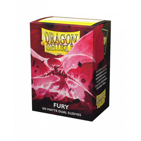 Protèges cartes - Deck Box x100 - Dual Matte Fury "Alaric, Crimson King"