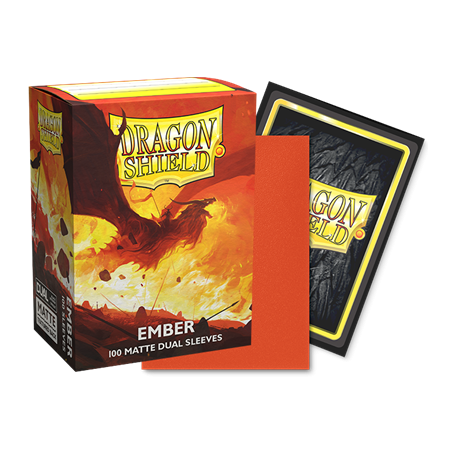 Protèges cartes - Deck Box x100 - Dual Matte Ember