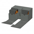 Ultimate Guard Twin Flip`n`Tray 200+ XenoSkin Monocolor Gris
