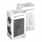 Ultimate Guard Twin Flip`n`Tray 200+ XenoSkin Monocolor Gris
