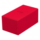Ultimate Guard Twin Flip`n`Tray 200+ XenoSkin Monocolor Rouge