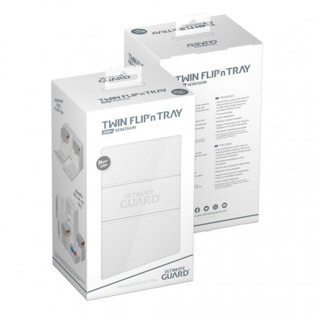 Ultimate Guard Twin Flip`n`Tray 200+ XenoSkin Monocolor Rouge