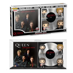 Queen pack 4 figurines POP! Albums Vinyl Greatest Hits