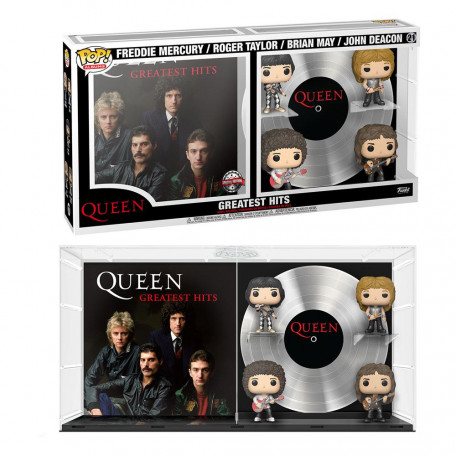 Queen pack 4 figurines POP! Albums Vinyl Greatest Hits