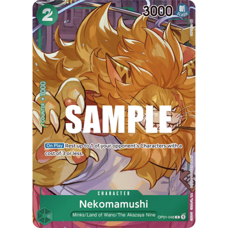 OP01-048 Nekomamushi (Alternative Art)