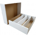 Boîte de Rangement en carton : Capacité 4000 cartes