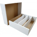 Boîte de Rangement en carton : Capacité 4000 cartes