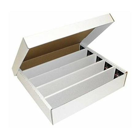 Boîte de Rangement en carton : Capacité 7000 cartes
