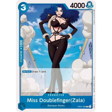 OP01-080 Miss Doublefinger (Zala)